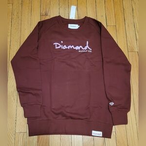 Diamond Supply Co. Men's Brown Sweater
